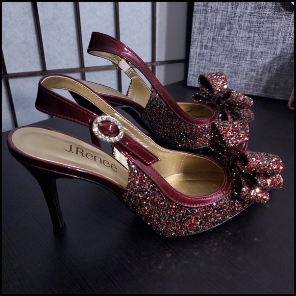J. Reneé - Glitter slingbacks - Picture 7 of 7